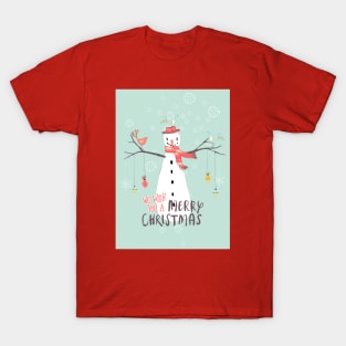 Christmas Snowman T-Shirt